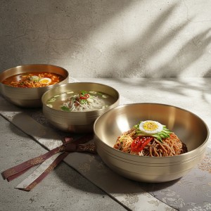 키친아트 티타늄 이중 면기 3사이즈
