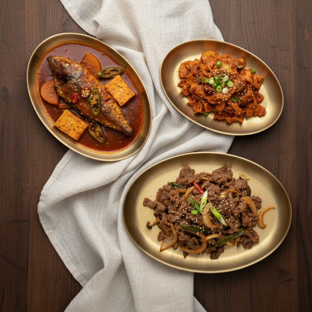 리빙아트 티타늄 타원접시 3사이즈