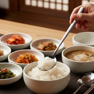 대경산업 진공 숟가락 21.7cm 유광