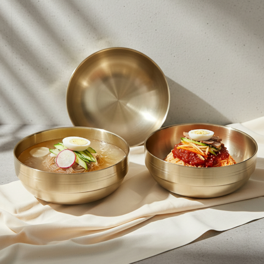 한국복진 티타늄 이중 면기 3사이즈