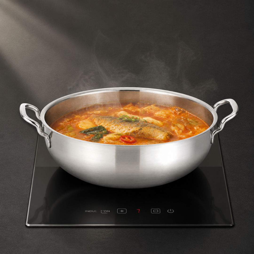 리빙아트 IH 스텐 매운탕 국수 냄비 8SIZE