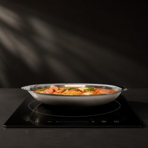 리빙아트 IH 스텐 전골접시 (손잡이 X ) 9SIZE
