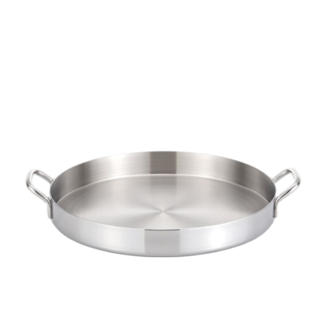 리빙아트 IH 통삼중 스텐 닭갈비판 2SIZE